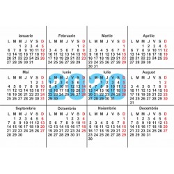 Calendare de buzunar