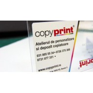 Carti de vizita plastic (imprimate UV)